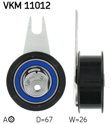 SKF VKM 11012 Tensioner Pulley, timing belt