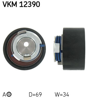 SKF VKM 12390 Tensioner Pulley, timing belt