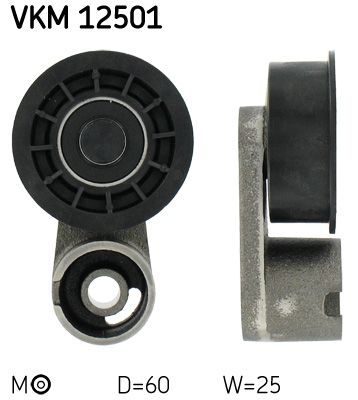 SKF VKM 12501 Tensioner Pulley, timing belt