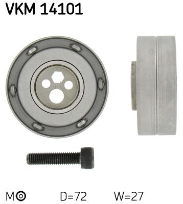 SKF VKM 14101 Tensioner Pulley, timing belt