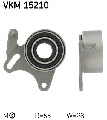 SKF VKM 15210 Tensioner Pulley, timing belt