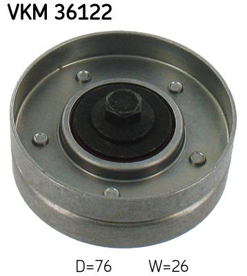 Deflection/Guide Pulley, V-ribbed belt SKF VKM 36122