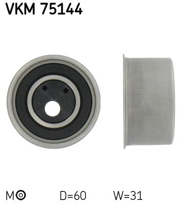 SKF VKM 75144 Tensioner Pulley, timing belt