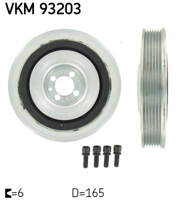 SKF VKM 93203 Belt Pulley, crankshaft