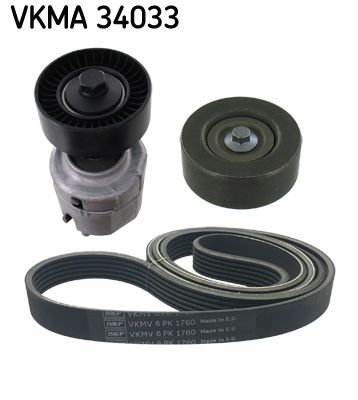 V-Ribbed Belt Set SKF VKMA 34033
