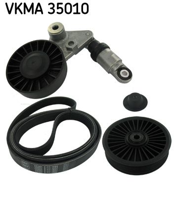 SKF VKMA 35010 V-Ribbed Belt Set