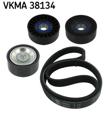 SKF VKMA 38134 V-Ribbed Belt Set