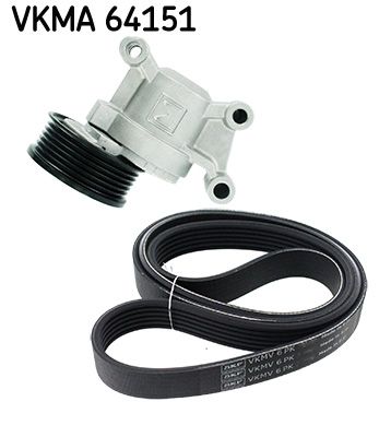 V-Ribbed Belt Set SKF VKMA 64151