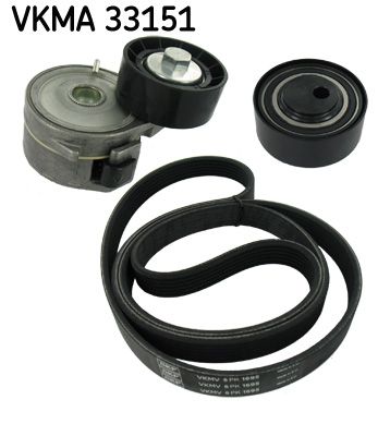 SKF VKMA 33151 V-Ribbed Belt Set