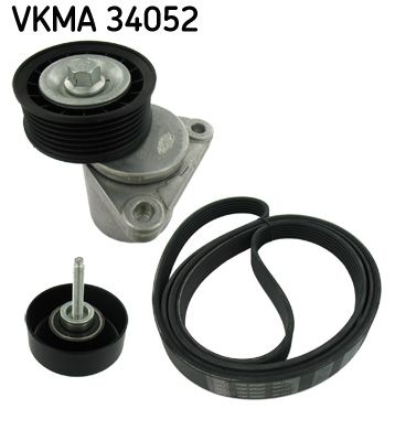 SKF VKMA 34052 V-Ribbed Belt Set