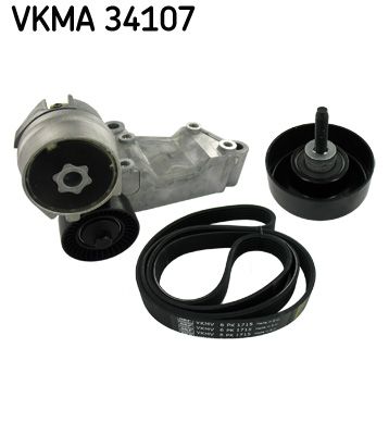 SKF VKMA 34107 V-Ribbed Belt Set