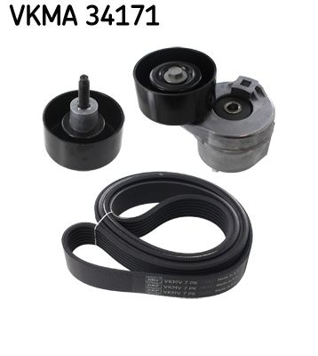 SKF VKMA 34171 V-Ribbed Belt Set