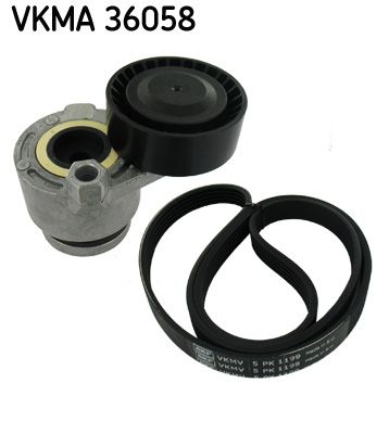 V-Ribbed Belt Set SKF VKMA 36058