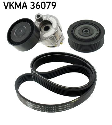 SKF VKMA 36079 V-Ribbed Belt Set