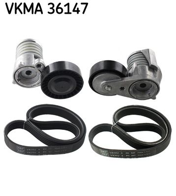 V-Ribbed Belt Set SKF VKMA 36147