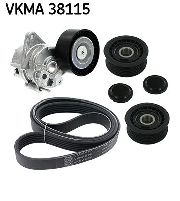 V-Ribbed Belt Set SKF VKMA 38115