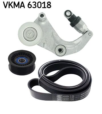 SKF VKMA 63018 V-Ribbed Belt Set