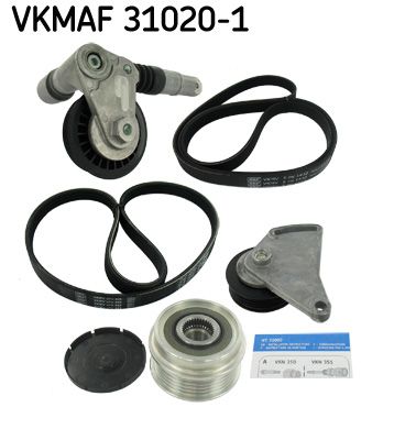 SKF VKMAF 31020-1 V-Ribbed Belt Set