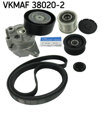 SKF VKMAF 38020-2 V-Ribbed Belt Set