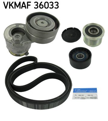 SKF VKMAF 36033 V-Ribbed Belt Set