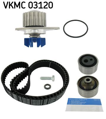 Water Pump & Timing Belt Kit SKF VKMC 03120