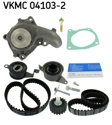 Water Pump & Timing Belt Kit SKF VKMC 04103-2