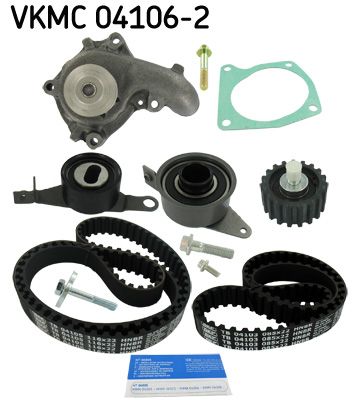 Water Pump & Timing Belt Kit SKF VKMC 04106-2