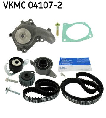 Water Pump & Timing Belt Kit SKF VKMC 04107-2