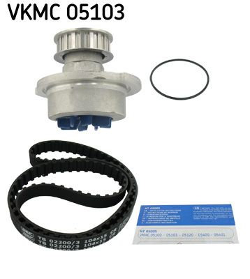 Water Pump & Timing Belt Kit SKF VKMC 05103