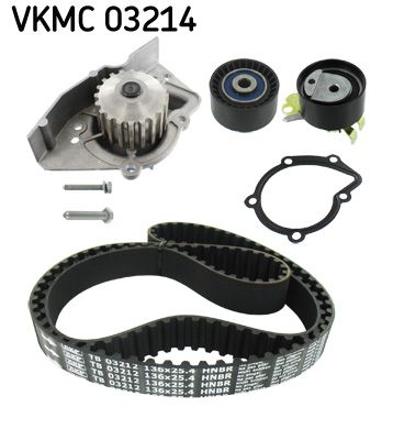 Water Pump & Timing Belt Kit SKF VKMC 03214