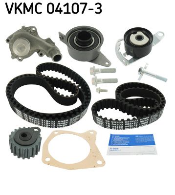 Water Pump & Timing Belt Kit SKF VKMC 04107-3