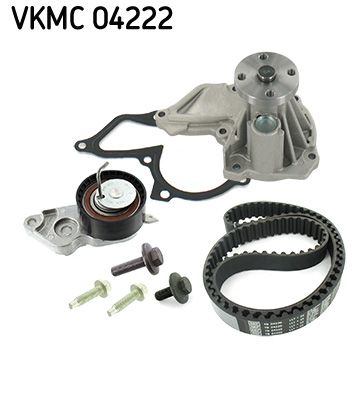 Water Pump & Timing Belt Kit SKF VKMC 04222