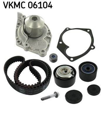 Water Pump & Timing Belt Kit SKF VKMC 06104