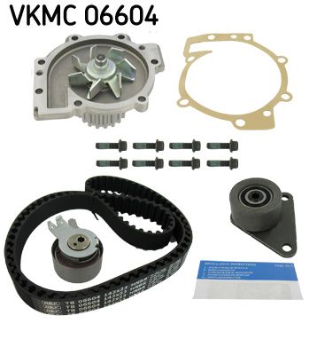 Water Pump & Timing Belt Kit SKF VKMC 06604