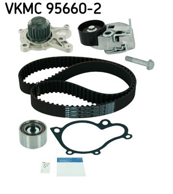 Water Pump & Timing Belt Kit SKF VKMC 95660-2