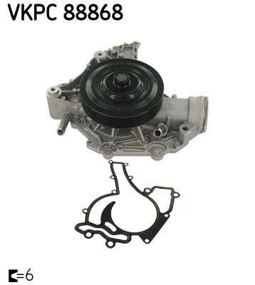 Water Pump, engine cooling SKF VKPC 88868