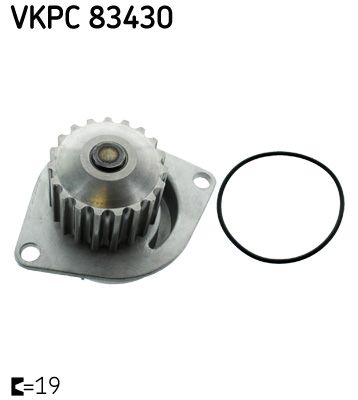 SKF VKPC 83430 Water Pump, engine cooling