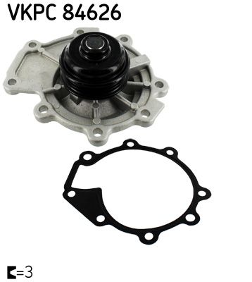 Water Pump, engine cooling SKF VKPC 84626