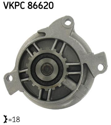 Water Pump, engine cooling SKF VKPC 86620