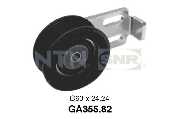 SNR GA355.82 Tensioner Pulley, V-ribbed belt