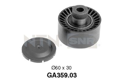 Deflection/Guide Pulley, V-ribbed belt SNR GA359.03