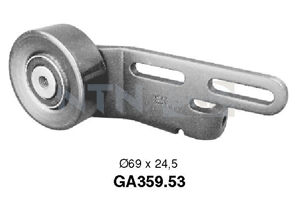 SNR GA359.53 Tensioner Pulley, V-ribbed belt