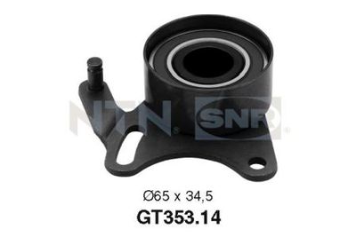 Tensioner Pulley, timing belt SNR GT353.14