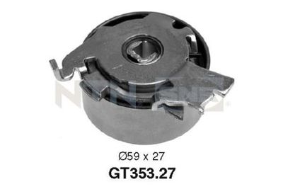 Tensioner Pulley, timing belt SNR GT353.27