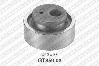 Tensioner Pulley, timing belt SNR GT359.03