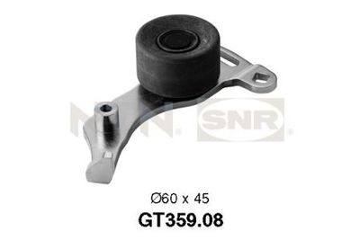 Tensioner Pulley, timing belt SNR GT359.08