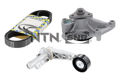 Water Pump + V-Ribbed Belt Kit SNR KAP859.400