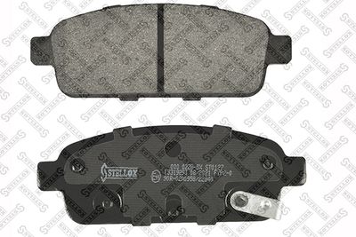 Brake Pad Set, disc brake STELLOX 000 022B-SX