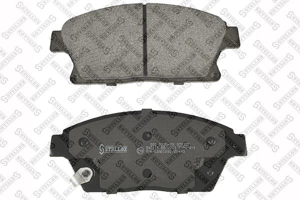 STELLOX 000 023B-SX Brake Pad Set, disc brake