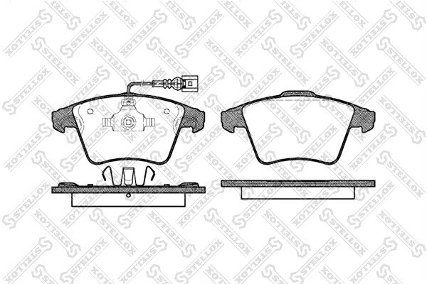 STELLOX 1056 011-SX Brake Pad Set, disc brake